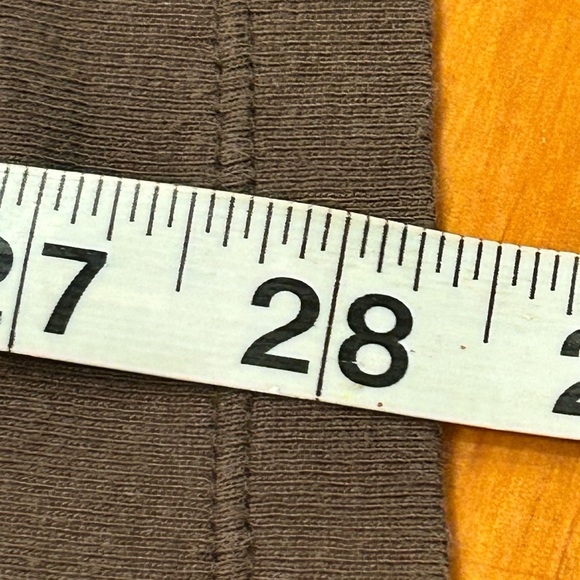 2X Bobbie Brooks brown short sleeve shirt scoop v-neck lightweight sweater - Picture 12 of 13